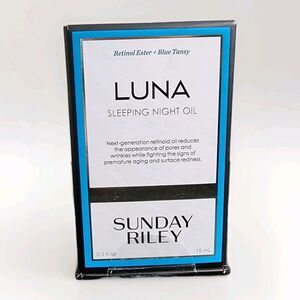 NEW Sunday Riley Luna Sleeping Night Oil - 0.5 Fl Oz